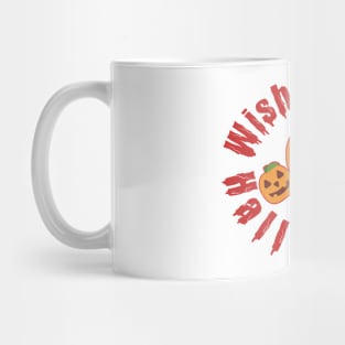 Halloween scary pumkin design Mug